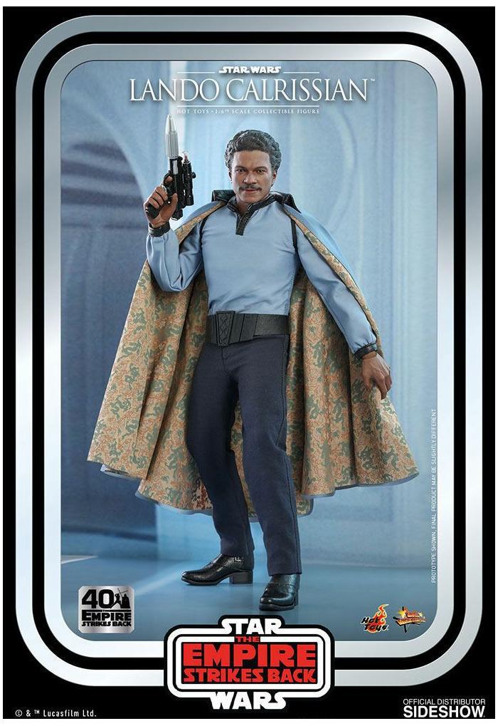 STAR WARS - The Empire Strikes Back - 40th Anniversary - Lando Calrissian 1/6 Action Figure 12" MMS588