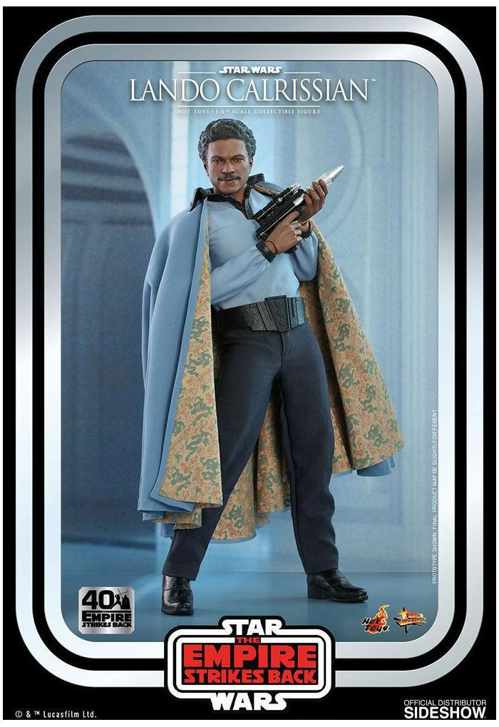 STAR WARS - The Empire Strikes Back - 40th Anniversary - Lando Calrissian 1/6 Action Figure 12" MMS588