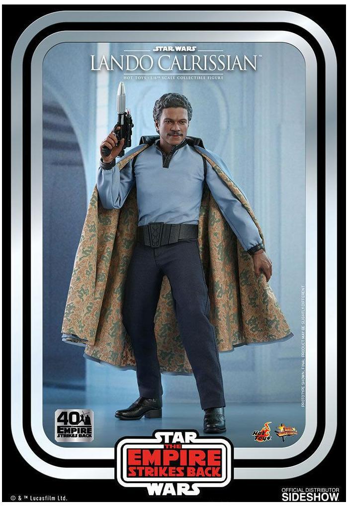 STAR WARS - The Empire Strikes Back - 40th Anniversary - Lando Calrissian 1/6 Action Figure 12" MMS588