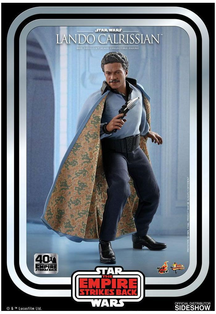 STAR WARS - The Empire Strikes Back - 40th Anniversary - Lando Calrissian 1/6 Action Figure 12" MMS588
