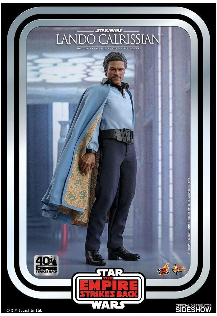 STAR WARS - The Empire Strikes Back - 40th Anniversary - Lando Calrissian 1/6 Action Figure 12" MMS588