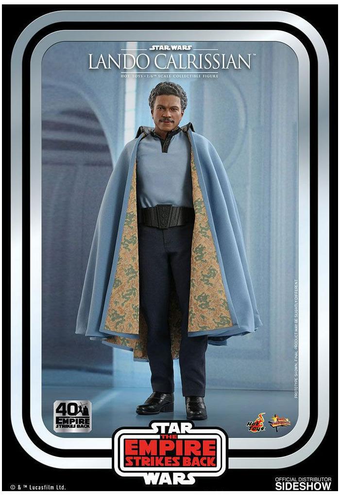 STAR WARS - The Empire Strikes Back - 40th Anniversary - Lando Calrissian 1/6 Action Figure 12" MMS588