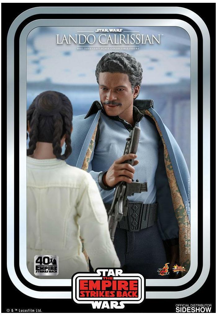 STAR WARS - The Empire Strikes Back - 40th Anniversary - Lando Calrissian 1/6 Action Figure 12" MMS588