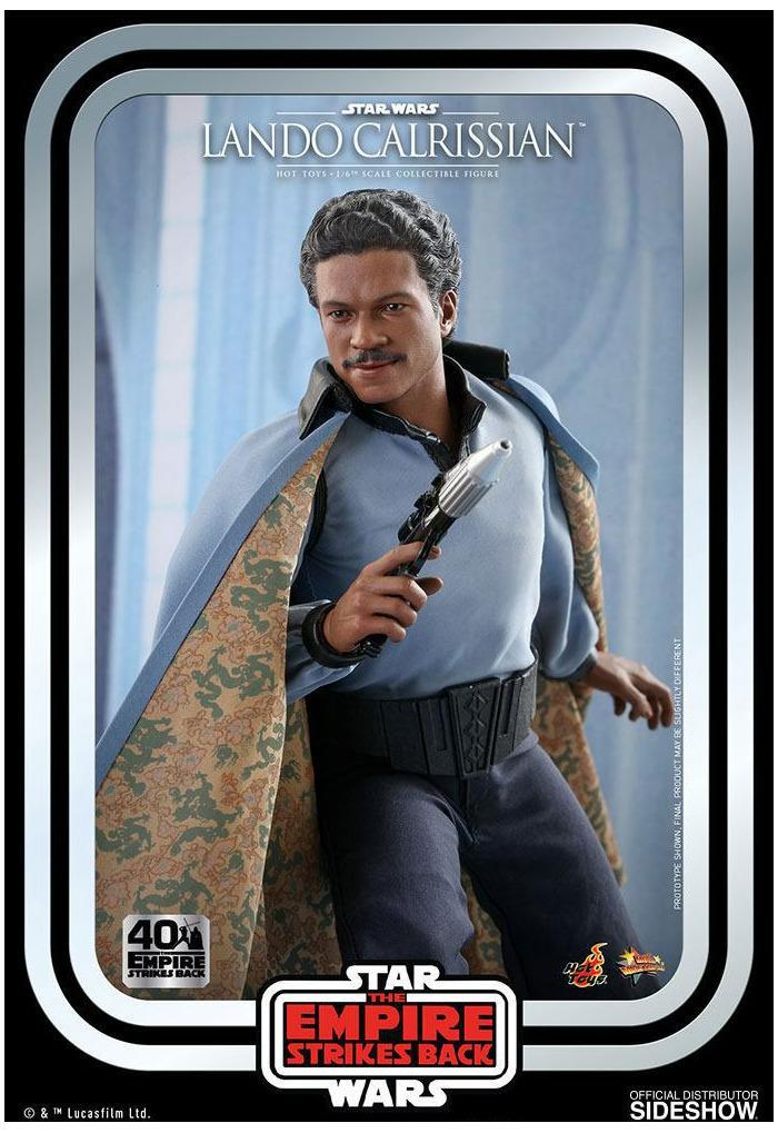 STAR WARS - The Empire Strikes Back - 40th Anniversary - Lando Calrissian 1/6 Action Figure 12" MMS588