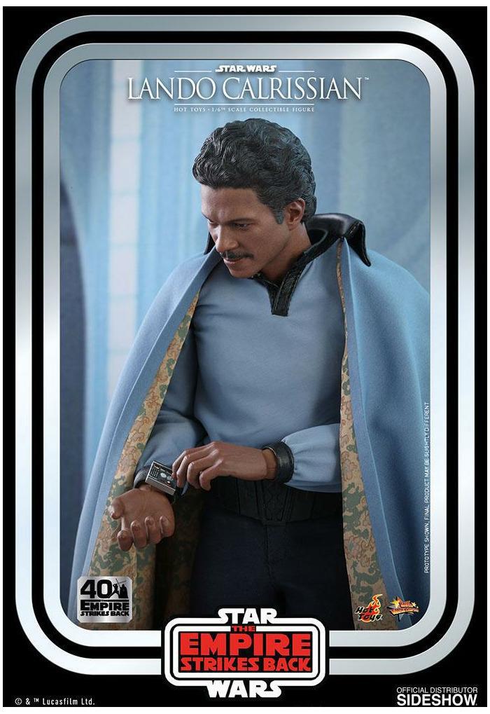 STAR WARS - The Empire Strikes Back - 40th Anniversary - Lando Calrissian 1/6 Action Figure 12" MMS588