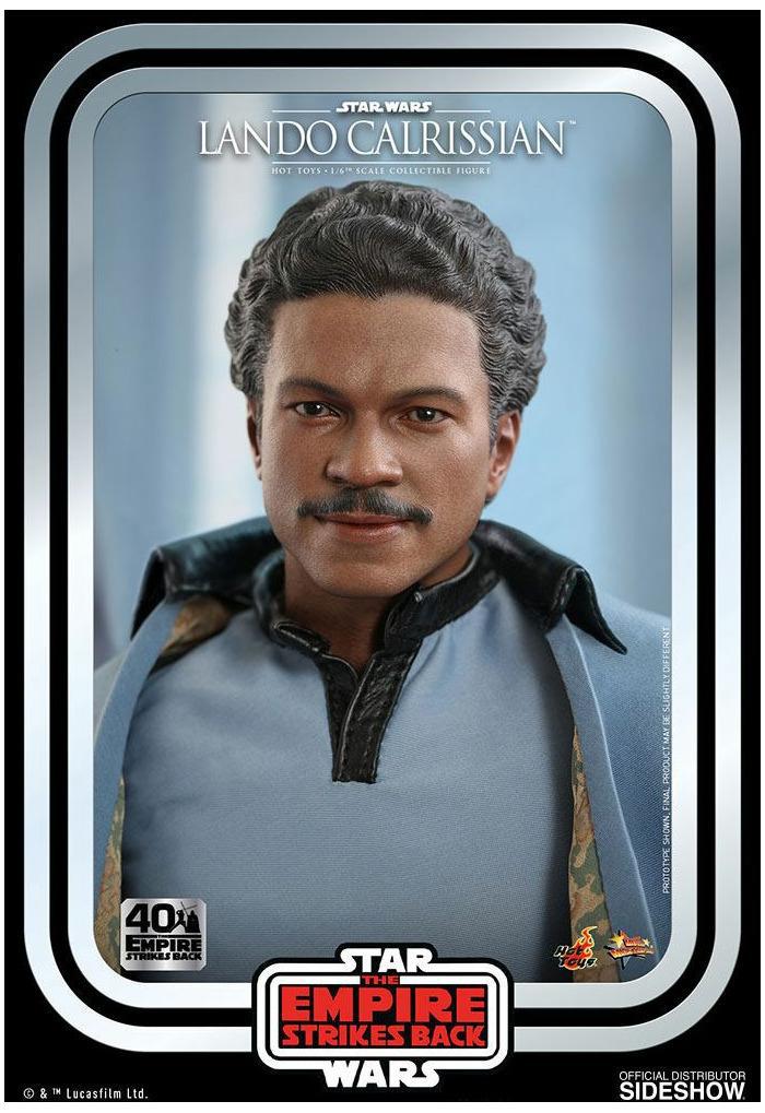 STAR WARS - The Empire Strikes Back - 40th Anniversary - Lando Calrissian 1/6 Action Figure 12" MMS588