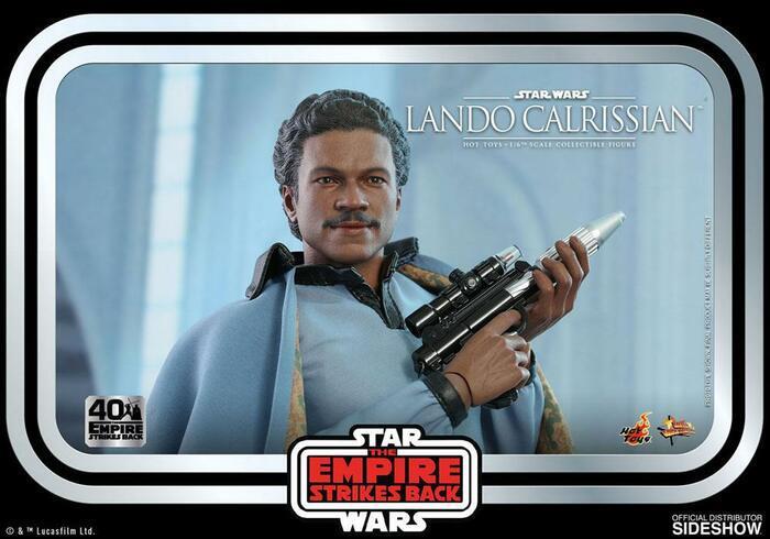 STAR WARS - The Empire Strikes Back - 40th Anniversary - Lando Calrissian 1/6 Action Figure 12" MMS588