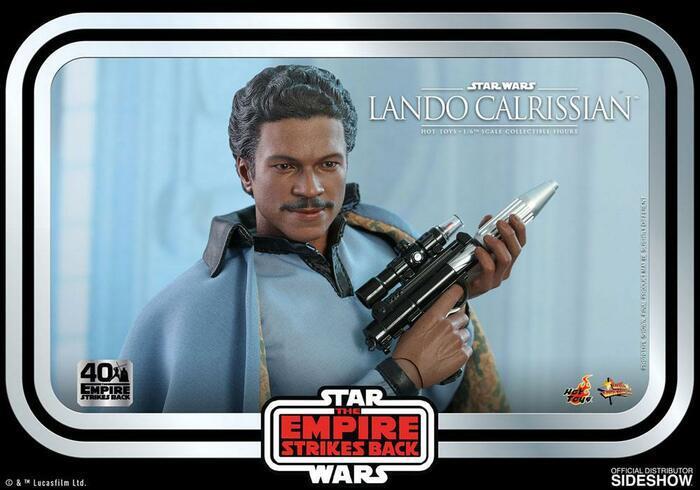 STAR WARS - The Empire Strikes Back - 40th Anniversary - Lando Calrissian 1/6 Action Figure 12" MMS588
