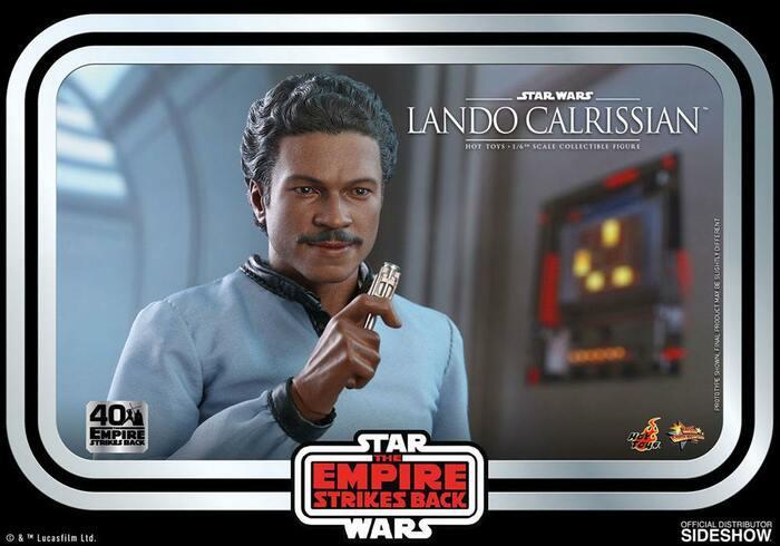 STAR WARS - The Empire Strikes Back - 40th Anniversary - Lando Calrissian 1/6 Action Figure 12" MMS588