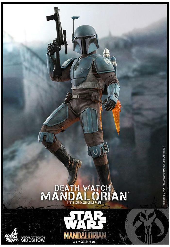 STAR WARS - The Mandalorian - Death Watch Mandalorian 1/6 Action Figure 12" TMS026