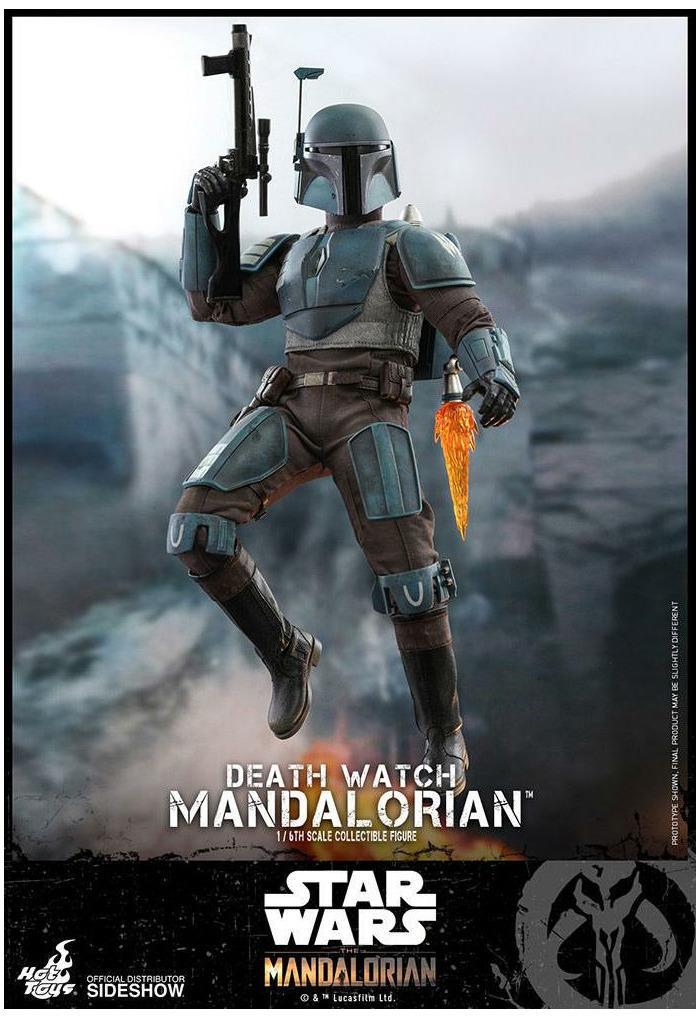 STAR WARS - The Mandalorian - Death Watch Mandalorian 1/6 Action Figure 12" TMS026