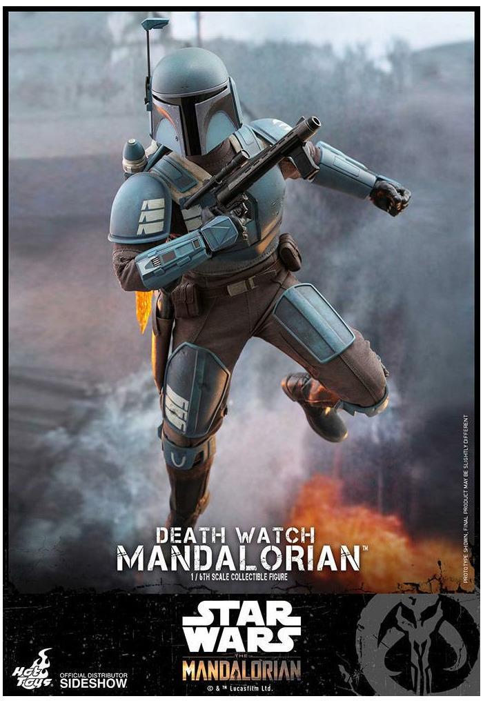 STAR WARS - The Mandalorian - Death Watch Mandalorian 1/6 Action Figure 12" TMS026