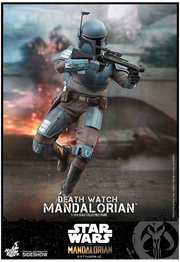 STAR WARS - The Mandalorian - Death Watch Mandalorian 1/6 Action Figure 12" TMS026