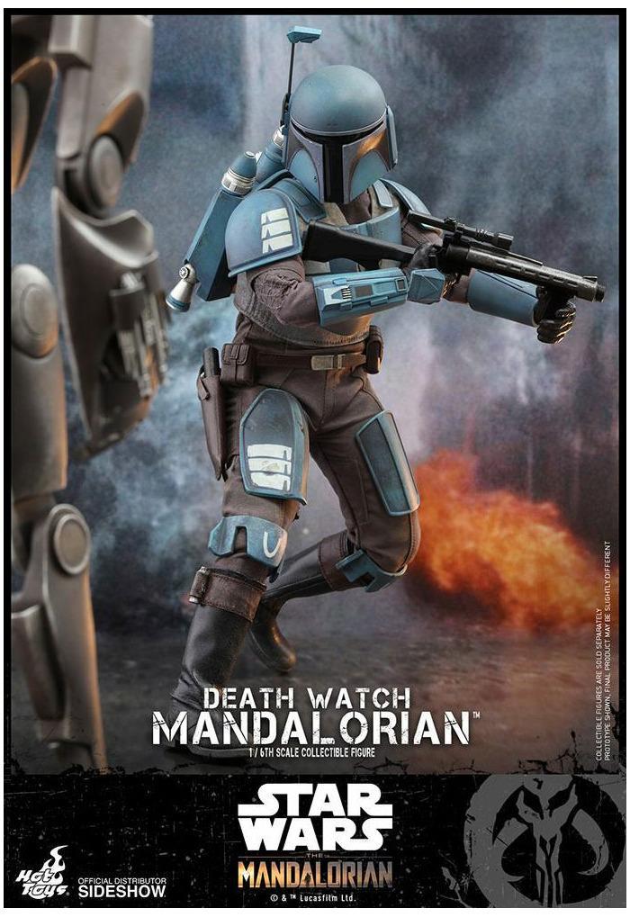 STAR WARS - The Mandalorian - Death Watch Mandalorian 1/6 Action Figure 12" TMS026
