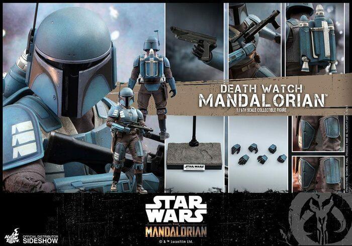 STAR WARS - The Mandalorian - Death Watch Mandalorian 1/6 Action Figure 12" TMS026