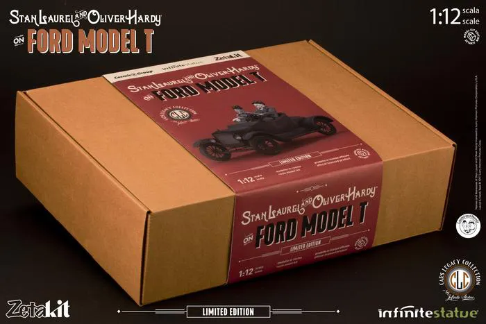 STAN LAUREL & OLIVER HARDY - Stanlio e Ollio - Ford T Runabout 1/12 Resin Model Kit