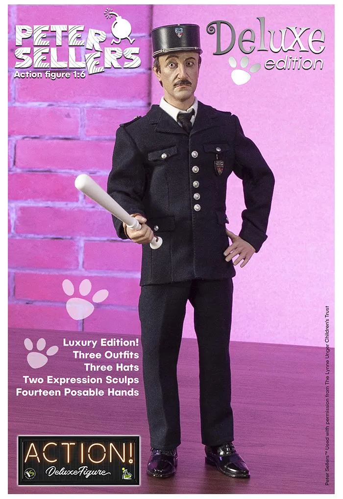 PETER SELLERS - Jacques Clouseau 1/6 Action Figure 12" Deluxe Edition