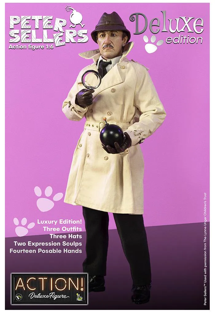 PETER SELLERS - Jacques Clouseau 1/6 Action Figure 12" Deluxe Edition