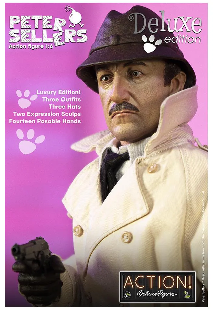 PETER SELLERS - Jacques Clouseau 1/6 Action Figure 12" Deluxe Edition