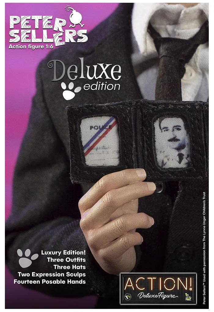 PETER SELLERS - Jacques Clouseau 1/6 Action Figure 12" Deluxe Edition