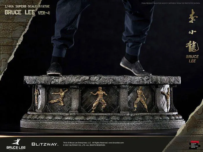 BRUCE LEE - Bruce Lee Tribute Ver. Hybrid Type 1/4 Superb Statue