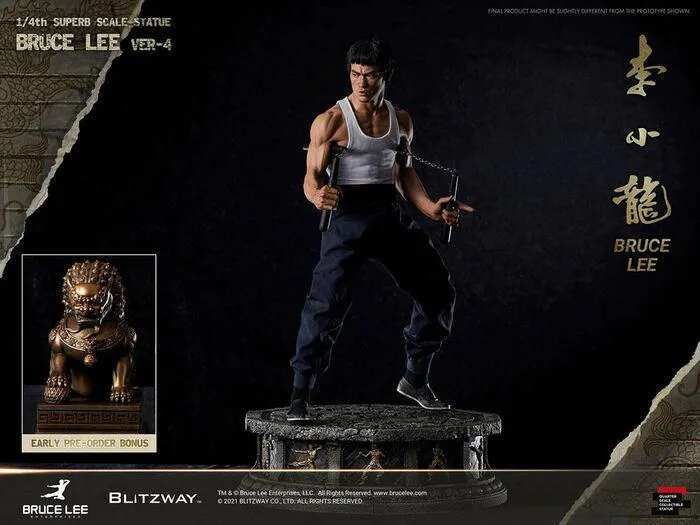 BRUCE LEE - Bruce Lee Tribute Ver. Hybrid Type 1/4 Superb Statue