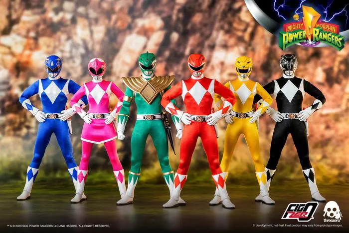 POWER RANGERS - Mighty Morphin - 1/6 Action Figures 12" 6-Pack
