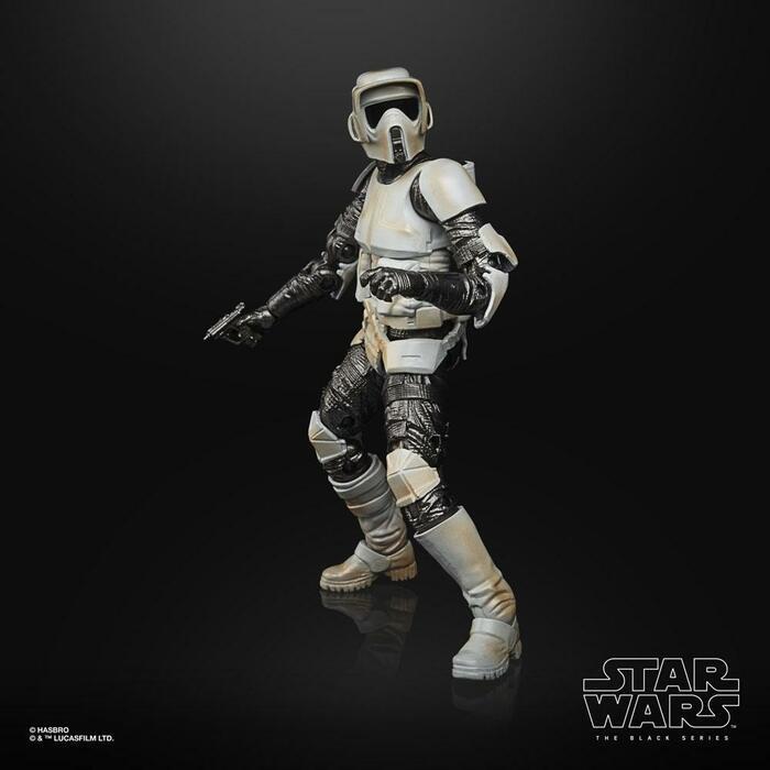 STAR WARS - Black Series Carbonized - The Mandalorian - Scout Trooper Action Figure