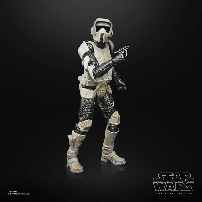 STAR WARS - Black Series Carbonized - The Mandalorian - Scout Trooper Action Figure