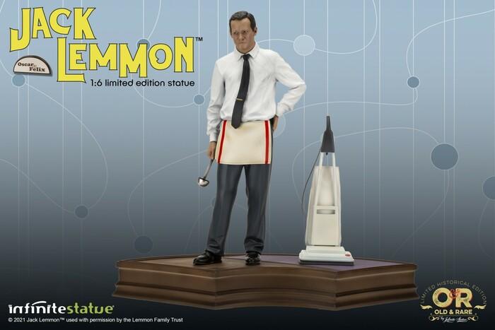 OLD & RARE - The Odd Couple - Jack Lemmon 1/6 Polystone Statue