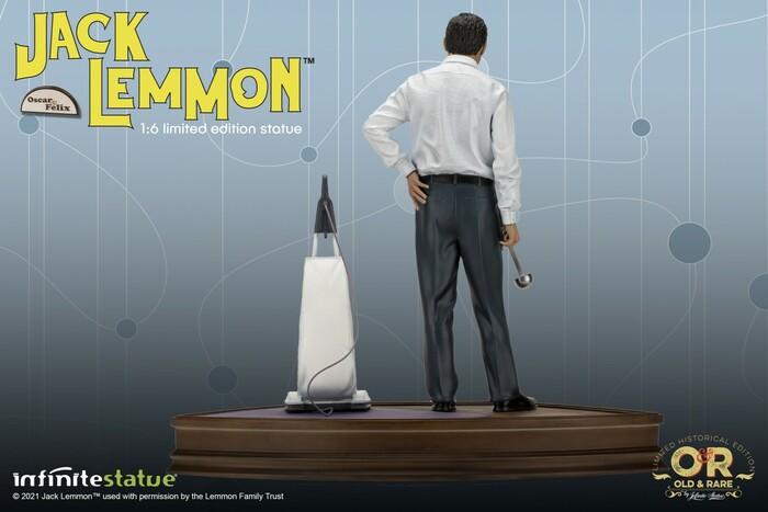 OLD & RARE - The Odd Couple - Jack Lemmon 1/6 Polystone Statue