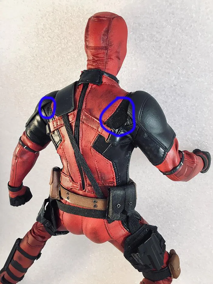 MARVEL - Deadpool Movie Masterpiece 1/6 Action Figure 12" MMS347 - with small defects