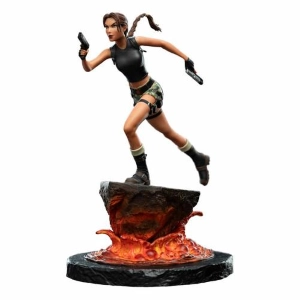 TOMB RAIDER - Lara Croft The Sanctuary of Flame Mini Polystone Statue