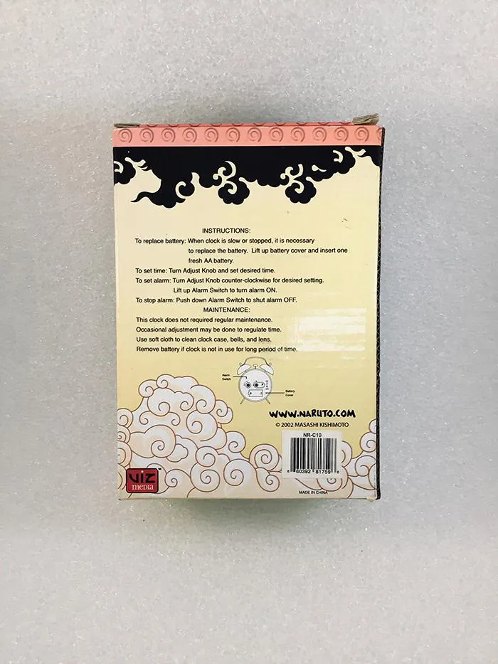 NARUTO - Twin Bell Alarm Clock