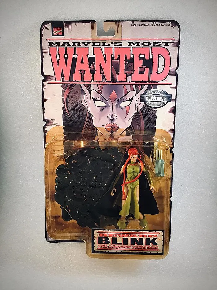 MARVEL - Most Wanted - Reward Blink With Teleporter Action Base Action Figure
