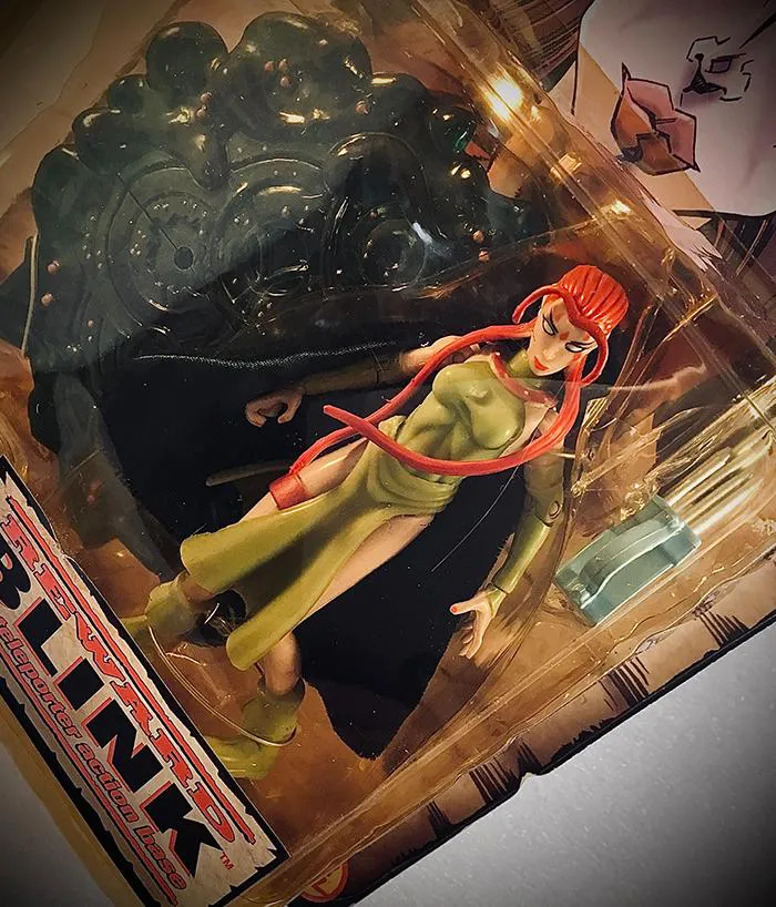 MARVEL - Most Wanted - Reward Blink With Teleporter Action Base Action Figure