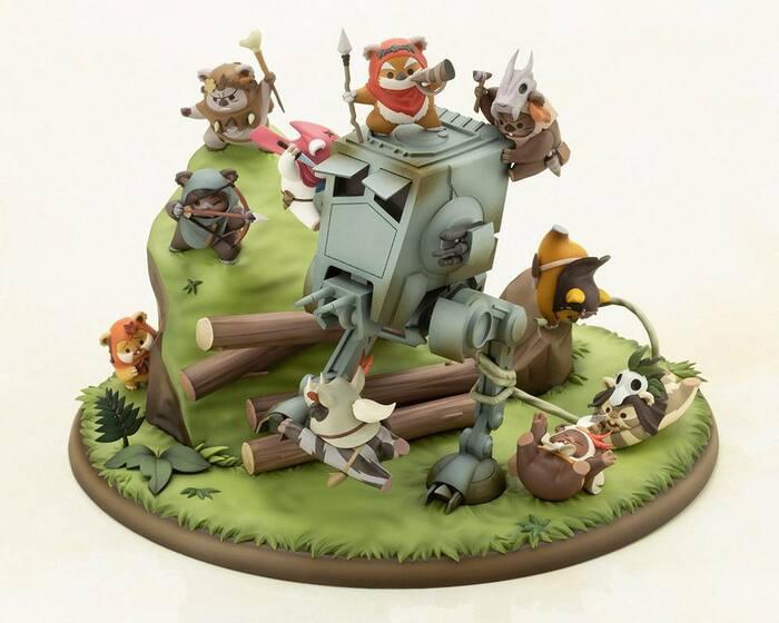 STAR WARS - Battle of Endor The Little Rebels Pvc Figure