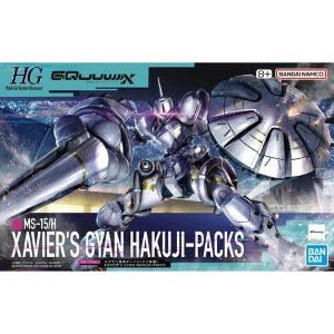 GUNDAM - 1/144 MS-15/H Xavier's Gyan Hakuji-Packs Model Kit HGGQ # 007