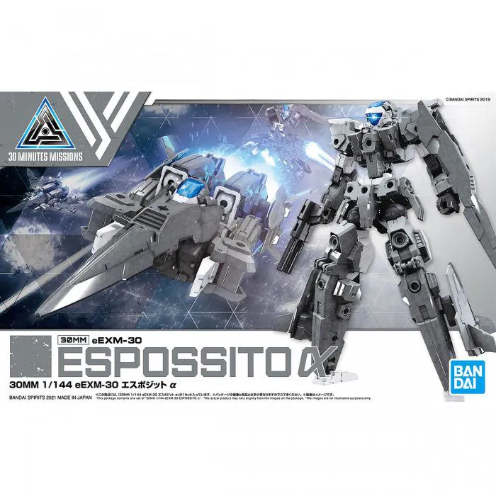 GUNDAM 30MM / 30 MINUTES MISSIONS - 1/144 eEXM-30 Espossito Alpha Model Kit # 41