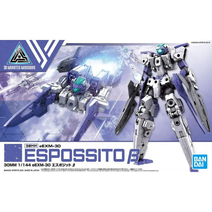 GUNDAM 30MM / 30 MINUTES MISSIONS - 1/144 eEXM-30 Espossito Beta Model Kit # 40