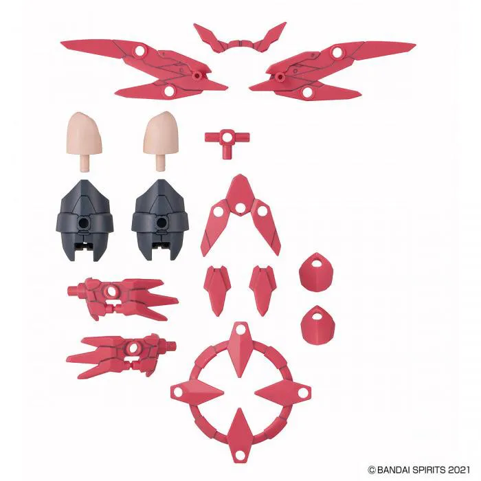 GUNDAM 30MS / 30 MINUTES SISTERS - Optional Parts Set 2 Flight Armor Model Kit