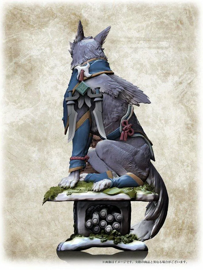 MONSTER HUNTER - Capcom Figure Builder Creator's Model - Palamute Pvc Figure