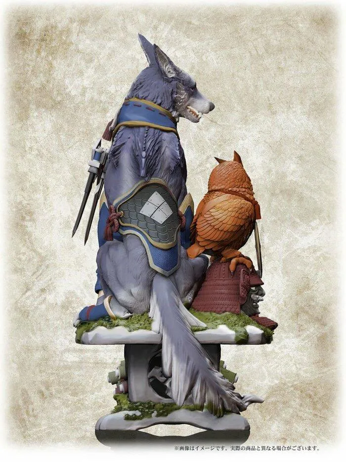 MONSTER HUNTER - Capcom Figure Builder Creator's Model - Palamute Pvc Figure