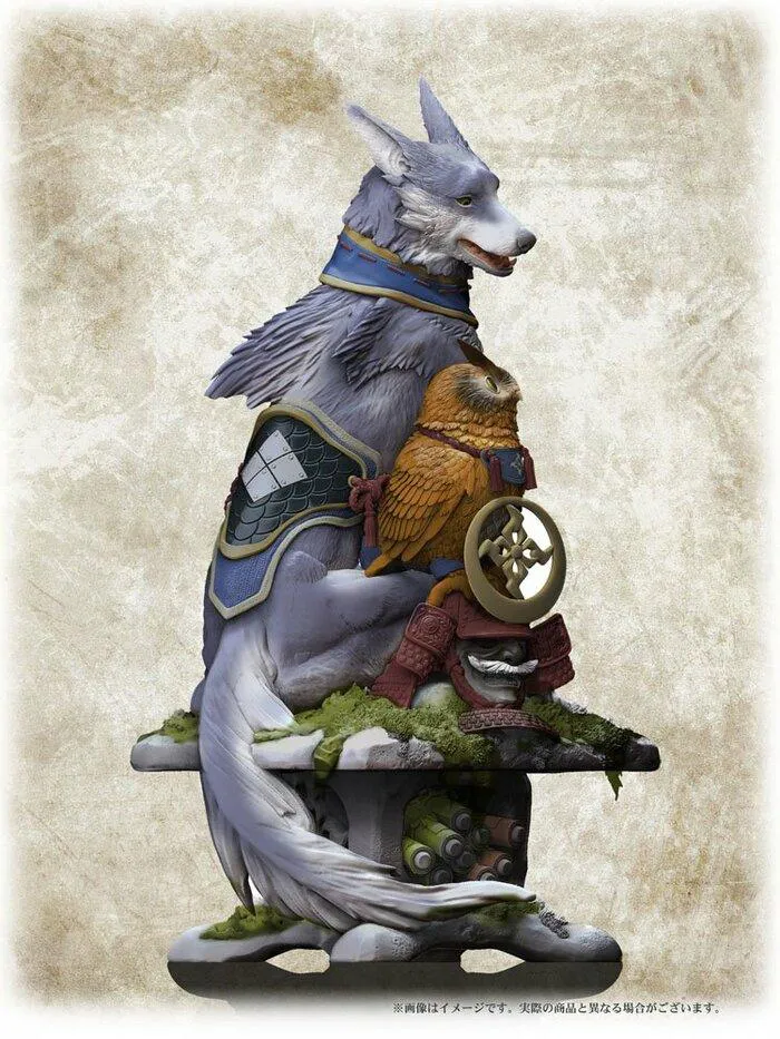 MONSTER HUNTER - Capcom Figure Builder Creator's Model - Palamute Pvc Figure