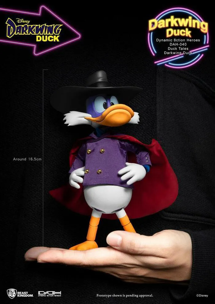DARKWING DUCK - Darkwing Duck Dynamic 8ction Heroes Action Figure
