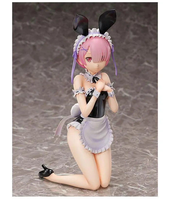RE:ZERO Starting Life in Another World - Ram Bare Leg Bunny Ver. 1/4 Pvc Figure