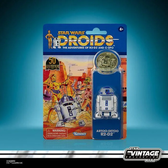 STAR WARS - Droids Vintage Collection - Artoo-Detoo R2-D2 Action Figure Hasbro