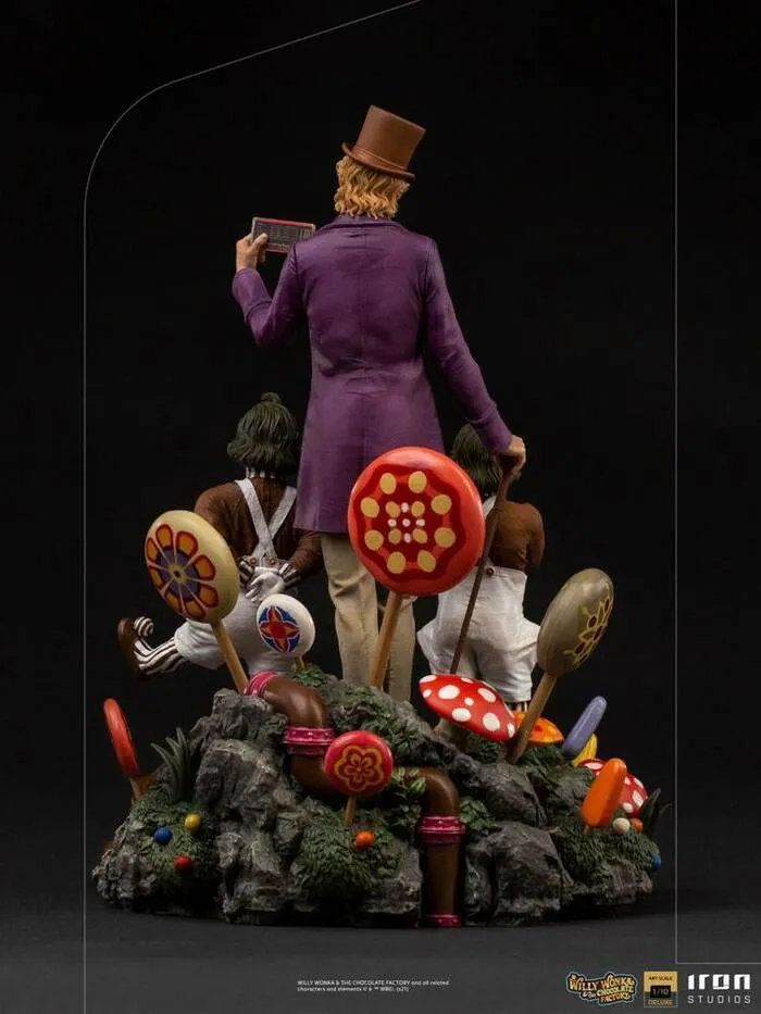 WILLY WONKA & THE CHOCOLATE FACTORY - Willy Wonka 1/10 Deluxe Art Scale Statue