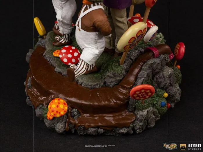 WILLY WONKA & THE CHOCOLATE FACTORY - Willy Wonka 1/10 Deluxe Art Scale Statue