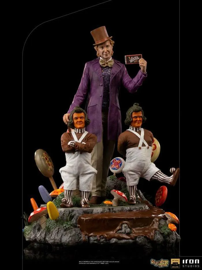 WILLY WONKA & THE CHOCOLATE FACTORY - Willy Wonka 1/10 Deluxe Art Scale Statue